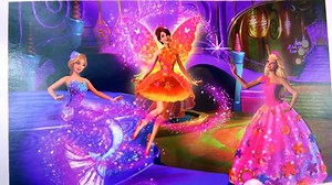 Barbie Doll Unicorn Playset Mermaid Fairy Princess Fairytale The Secret Door Movie Set Toy