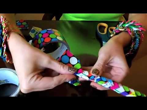 How to make a Duct Tape Bracelet