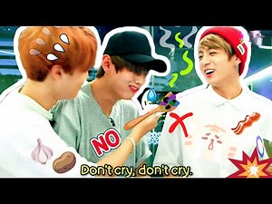 BTS Struggling with Terrible Food for 8 Minutes