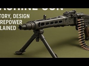 "MG 42 Machine Gun | History, Design & Firepower Explained"