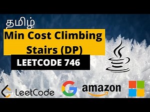 தமிழ் | Min Cost Climbing Stairs | Dynamic Programming | Leetcode 746 | leetcode java solution