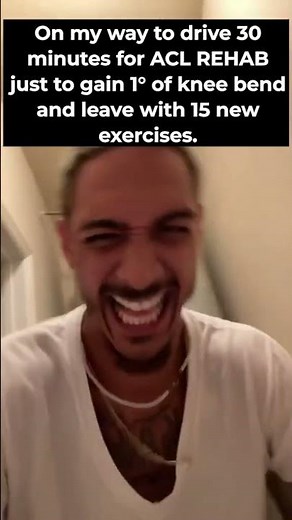 Your physio gave you 15 more exercises (ACL Rehab)