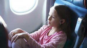 Adorable Little Girl Traveling By Airplane Stock Footage Video (100% Royalty-free) 1007931283 | Shutterstock