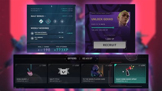 Valorant's new progression system: Kingdom Credits, Agent unlocking events, Accessory Store, and more