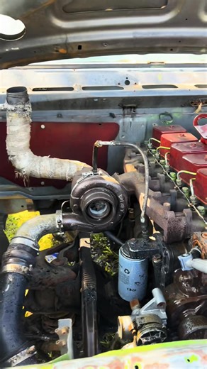 1.5K views | Flushing out some rust in my 12 Valve #dieseltrucks #trucks #diesel #cars #machine #engine #garage #automotive #mechaniclife | Dippin Diesel | Facebook