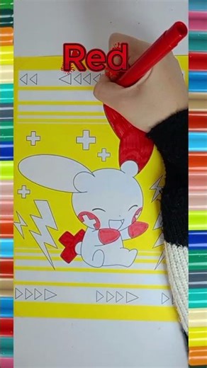 Coloring Another Pikachu! ⚡🎨