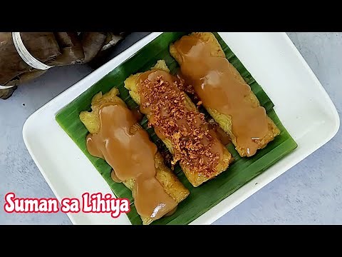 How to Cook Suman Sa Lihiya | Suman Bulagta | Suman Sa Lihiya with Coconut Milk Sauce