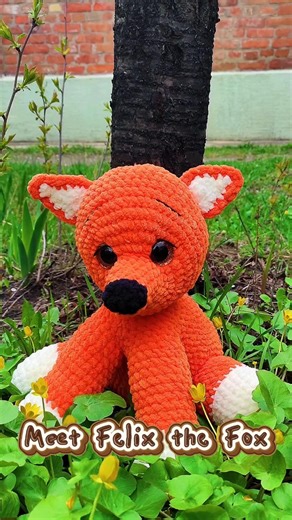 TESTERS WANTED! 🦊 Free Fox Crochet Pattern (Starts May 1st) #shorts #amigurumi