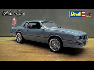 Chevy Monte Carlo SS 1986 building plastic model car kits