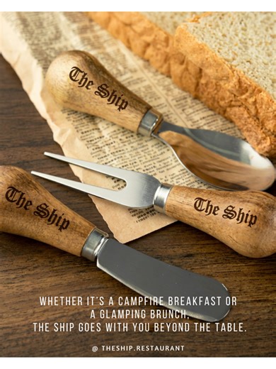 From festive dining 🍽️ to outdoor adventures 🏕️, The Ship goes with you beyond the dining table 🎉 New Year Set available 31 Dec 2025 & 1 Jan 2026 only. 🎁 Complimentary The Ship Special Cutlery Set (while stocks last) Grab yours, pack it up, and bring The Ship to your next camping trip 🌲🔥 #theshiprestaurant #theshiprestaurant #newyear2026 #newyears #CampWithStyle