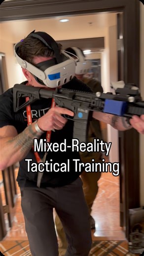 Dan Fahey | Hybrid Military Fitness | It’s not the real thing, but it’s a pretty effective way to train. This system mixes reality with VR to allow the user (in this case, yours... | Instagram