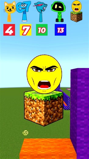 Sprunki OC Moggity Verity Vs Jump Tower Level In Minecraft #mrbeast