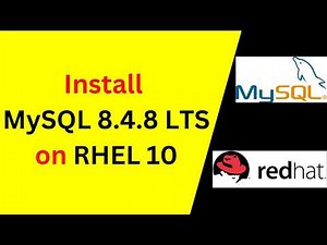 How to Install & Configure MySQL 8.4.8 on RHEL 10 – Complete Step-by-Step Guide!