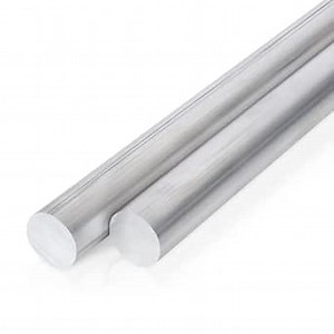 2 Pcs 1 Inch Diameter Round Aluminum Rod,Long 13" 6061 Aluminum Round Bar,T6511 Solid New Mill Stock