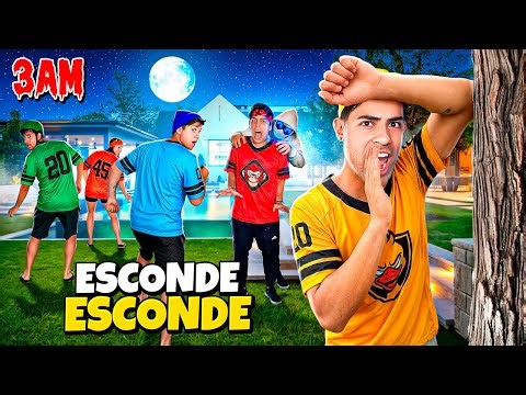 ESCONDE ESCONDE DE TERROR 3 DA MANHÃ! *Smile apareceu?