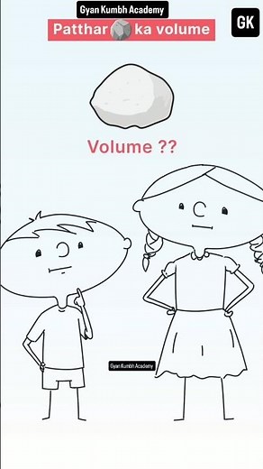 Learn how to calculate the volume of an irregular object, like a stone, using water displacement! 🪨