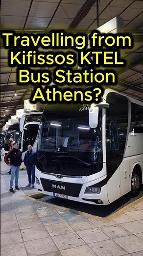 Athens Travel Tips: Kifissos Bus Station 🇬🇷