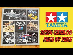 Unveiling TAMIYA CATALOG 2024 - Page by Page