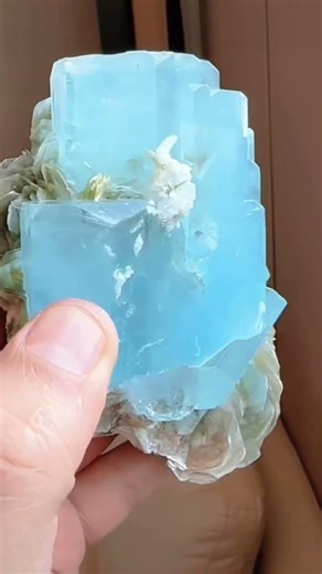 Aquamarines and mica specimen from sumayar nagar Pakistan