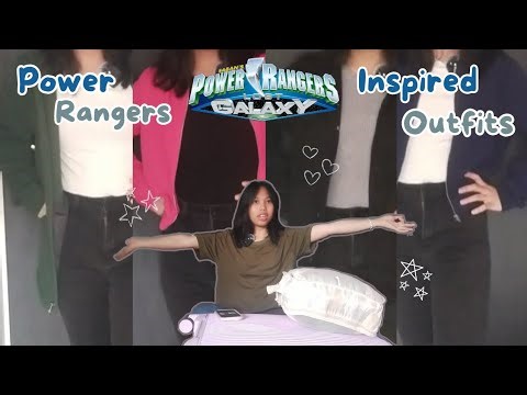 Outfits inspired by the Power Rangers Lost Galaxy Characters✨