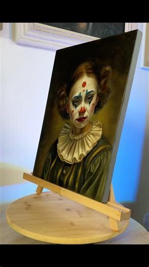 Masquerade. My latest oil painting (tutorial out in January).