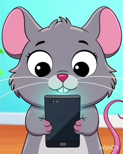 A mouse used to run away every day because it was afraid of the cat.”