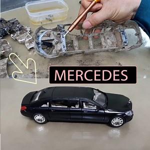 1K views | Restoration Mercedes Old | Rusty Model Super Car Toys Mercedes Video By Restoration Metal Tools | Genius Cars | Facebook