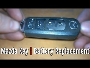 How to Change A Mazda Key Battery - Easy