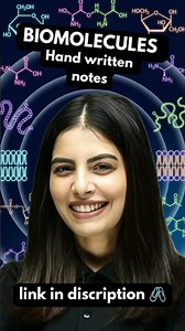 Samapti mam Biomolecules – Handwritten Notes for NEET #Samaptimam #Biomolecules #NEET2026