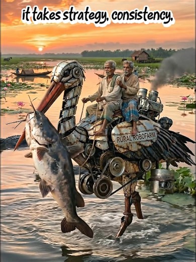 Innovative Homemade Fish Catcher Machine in Action