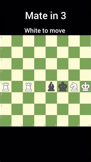find mate in 3 moves #chess #shorts #puzzles