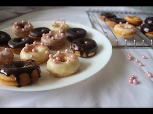 Doughnut maker: Baked mini doughnuts recipe
