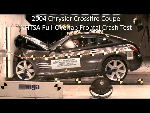 2004-2008 Chrysler Crossfire Coupe NHTSA Full-Overlap Frontal Crash Test