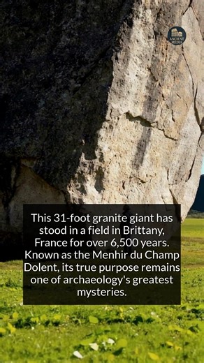 Menhir du Champ Dolent: a 6,500-year-old silent guardian in Brittany, France. Its mysterious megalithic purpose sparks curiosity. The Menhir du Champ Dolent, or 'Standing Stone of the Field of Sorrow,' is one of Brittany's most impressive megaliths. Carved from a single block of pinkish granite, it towers nearly 10 meters high and is estimated to weigh over 100 tons. Its placement in this specific field dates back to the Neolithic period, a time before written history, leaving its creators' inte
