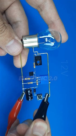 7.6K views · 73 reactions | Diy Amazing 12v Flasher Circuit #diy #electronicsprojects | Electric 2.0 | Facebook