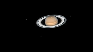 Saturn and Six of Its Moons - NASA Science