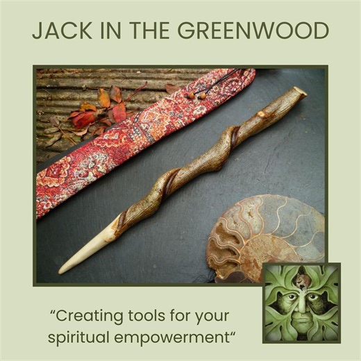 Rowan Wood Wand With Natural Vine Twist. - Etsy UK