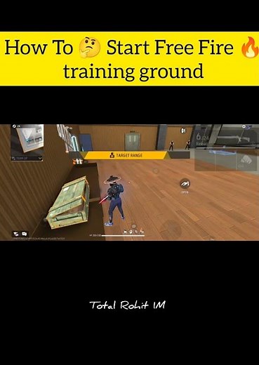 How to Open Free Fire Training Ground 🔥 | Step by Step Guide! #FreeFireTips #totalrohit1m