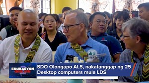 2.2K views · 457 reactions | Nasa dalawampu’t limang (25) desktop computers ang inihandog sa Alternative Learning System ng SDO Olongapo City mula The Church of Jesus Christ of Latter-Day Saints. Alamin natin ang buong ulat mula kay Edison Sambili. | DepEd Regional Office III | Facebook