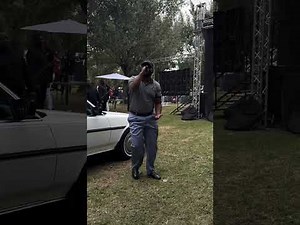 Epic Entrance! Sjava Arrives in a Toyota cressida & Performs While Walking to Stage#sjava