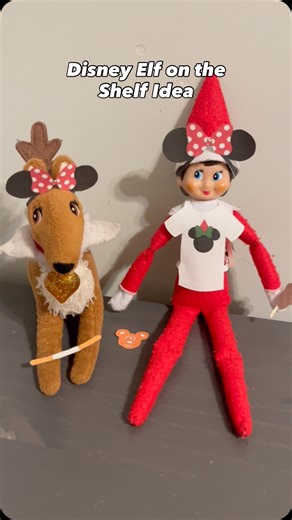 28 reactions · 4 comments | Our Elf on the Shelf and her reindeer want to go to Disney! This Disney Elf on the Shelf idea is so cute and was easy to put together. | That Magical Fam | Facebook