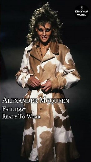 Alexander Mcqueen 1997 fall RTW It’s a Jungle Out There #mcqueen #alexandermcqueen #fashion