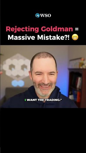 😳 Did I REGRET Rejecting Goldman Sachs?