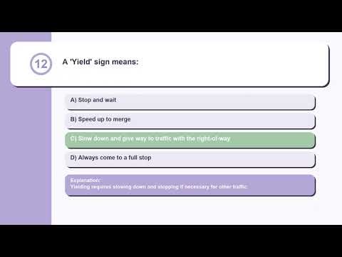 2026 Ontario Senior Driving Test Part 2: 40 Hardest Questions Answered