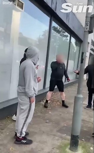 Road rage driver rams into cyclist and over bike in lawless London #shorts