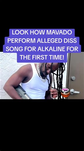Mavado's Alleged Diss Song Performance for Alkaline