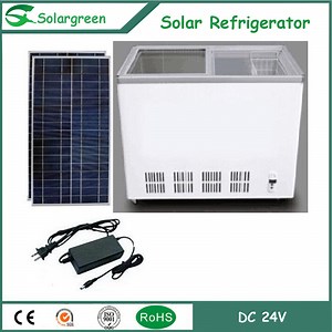 [Hot Item] off-Grid 100% 12V 24V Solar Fridge Refrigerator Freezer