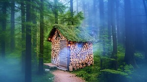 10K views · 178 reactions | From building a shelter to living in the heart of the forest with my dog, every moment was an adventure. Here's how we did it! ️ #ForestLife #SoloAdventure #DogCompanion | The Forest Path | Facebook