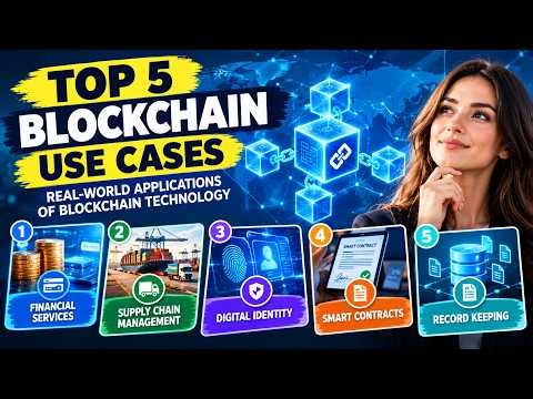 ⛓️ Top 5 Blockchain Use Cases in 2026 | Real-World Applications of Blockchain Technology
