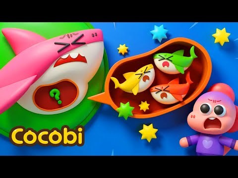 Mommy Shark Gives Birth to Baby Shark!🤩 + More Fun Songs for Kids | Cocobi